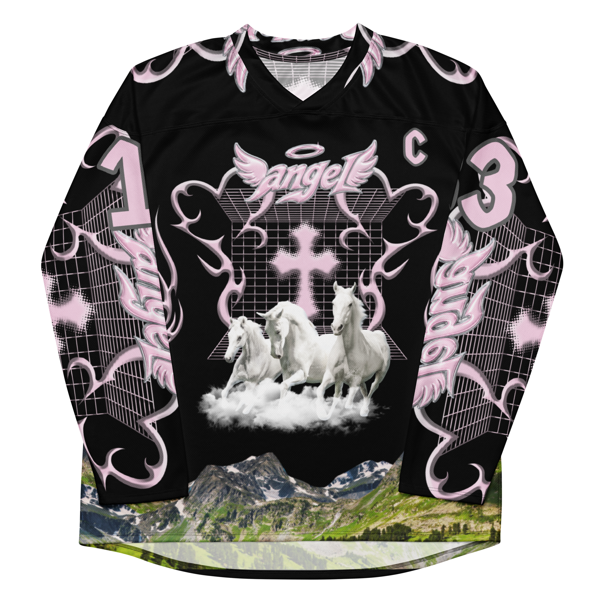 Goth Angel Hockey Jersey