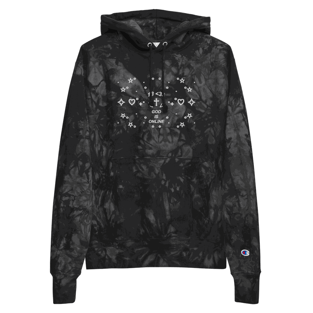 Champion Tie Dye Hoodie