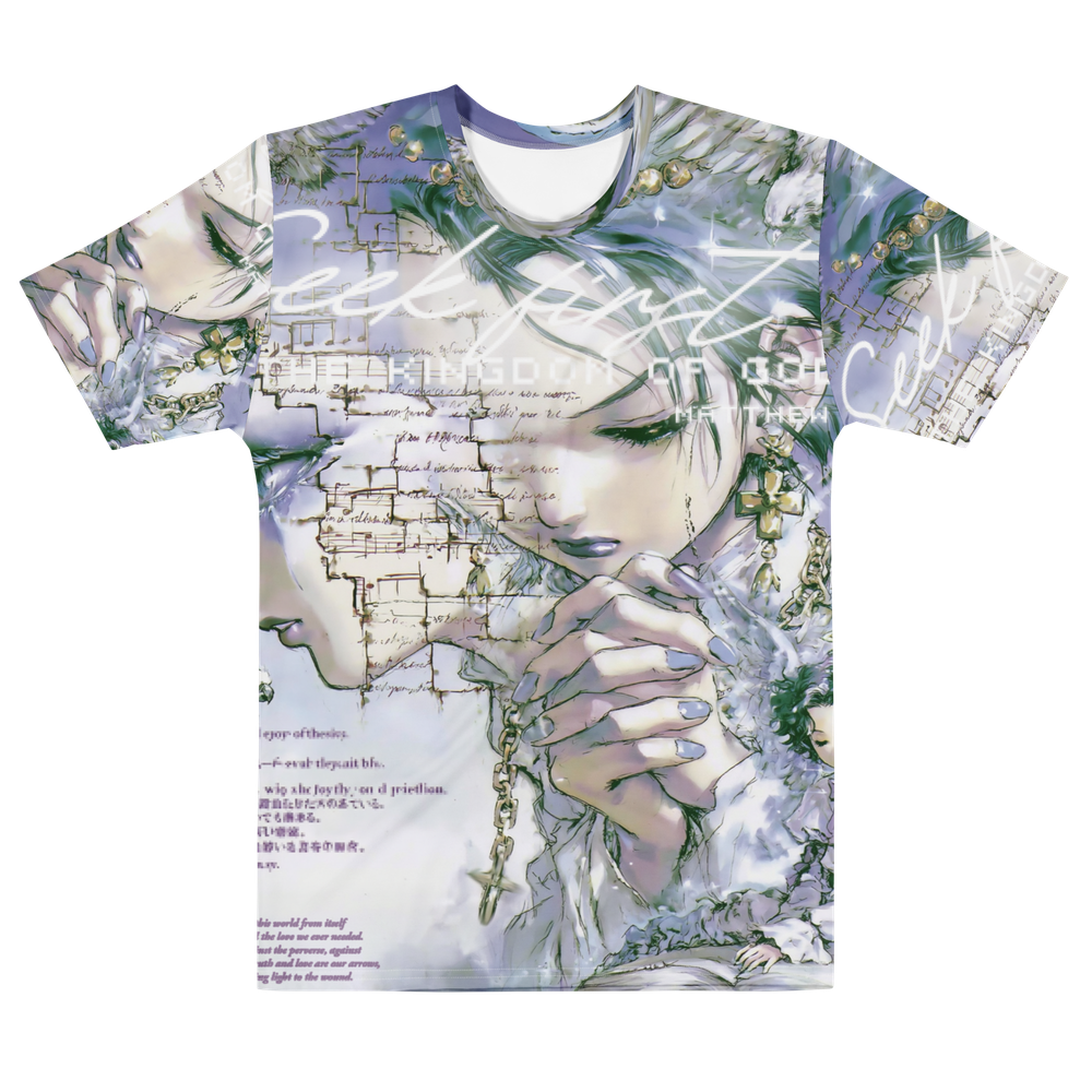 All Over Print Crew Neck Tee