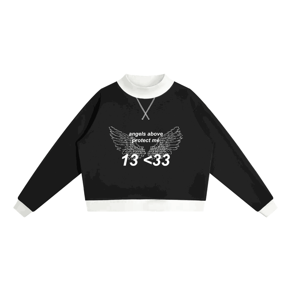 Mock Neck Crewneck