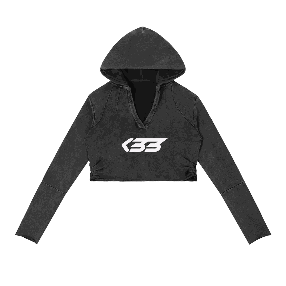 Raw Edge Hoody