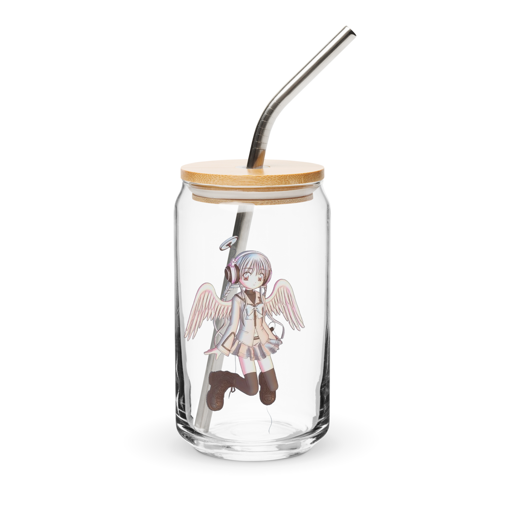 Glass Drinking Jar