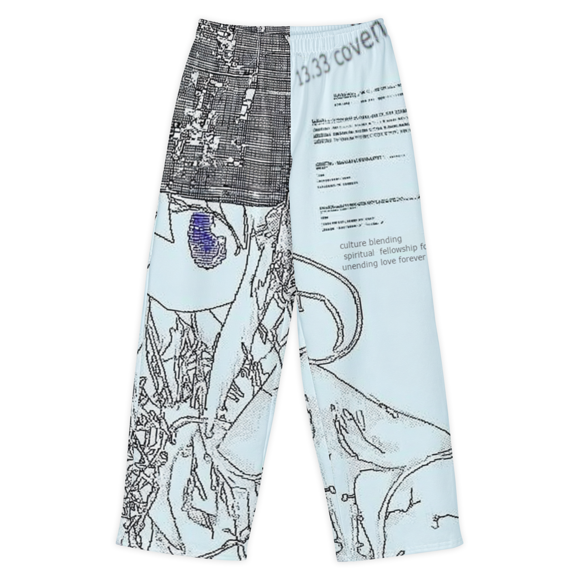 Blue Crew Cotton Pants