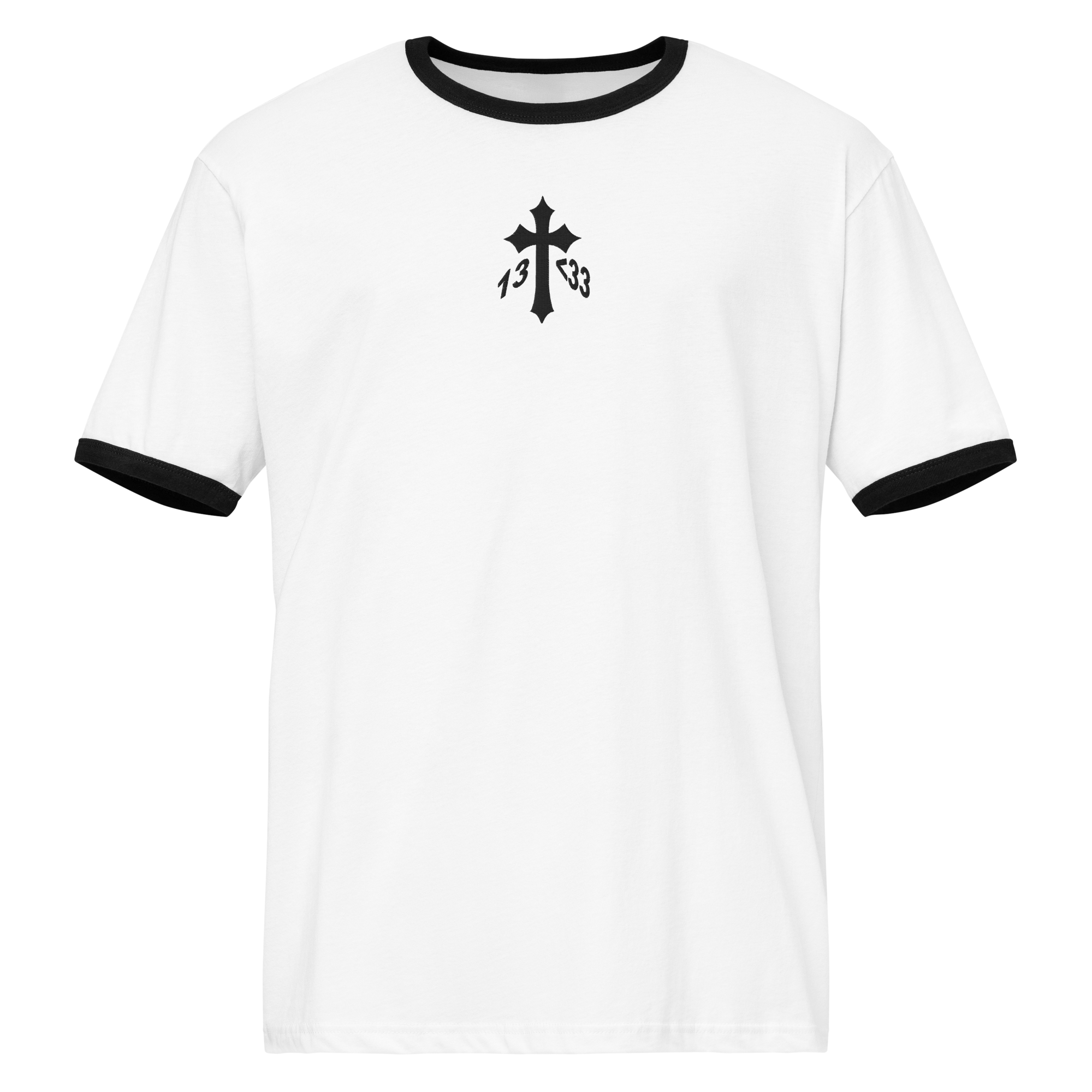 Embroidered Logo Ringer Tee