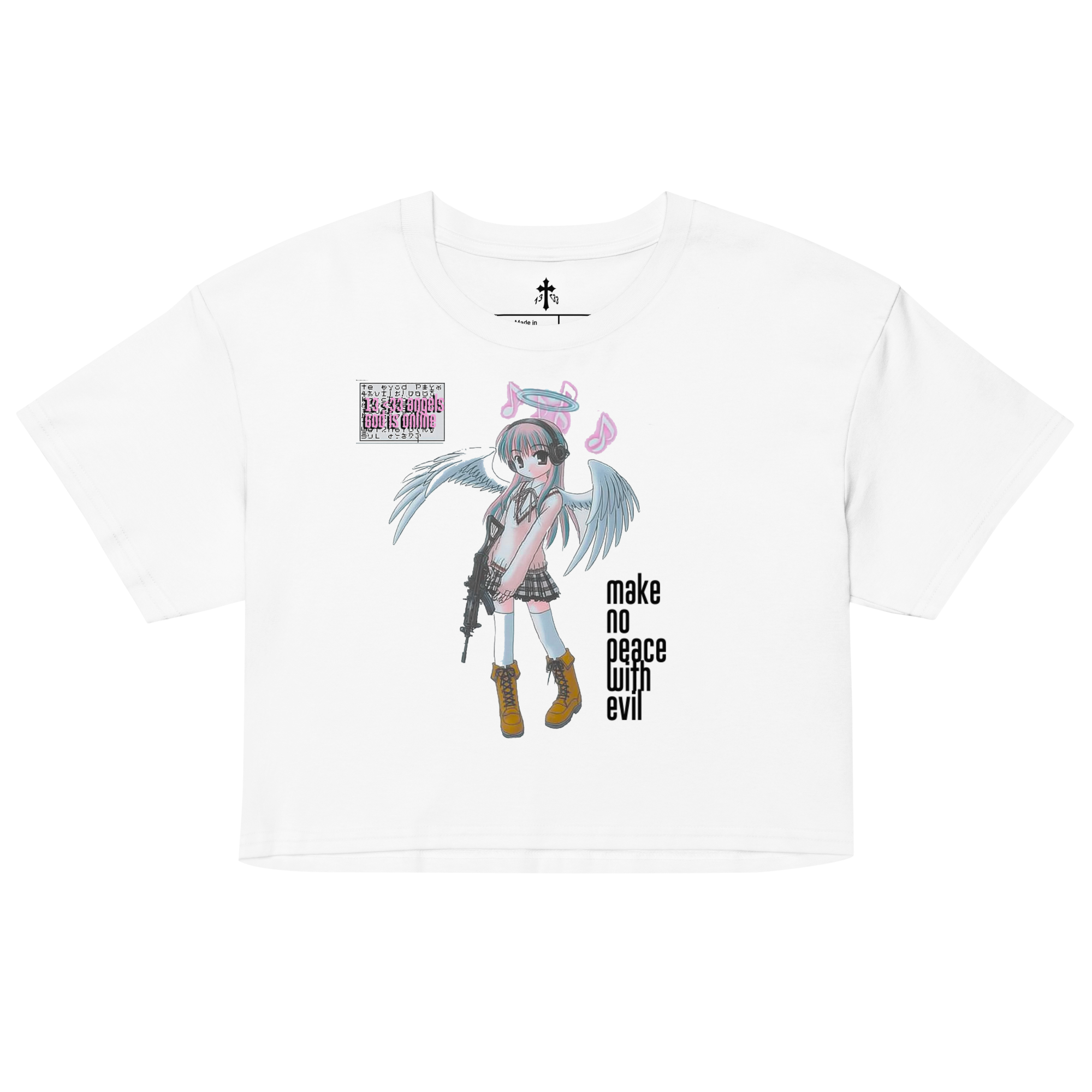 No Peace Crop Top